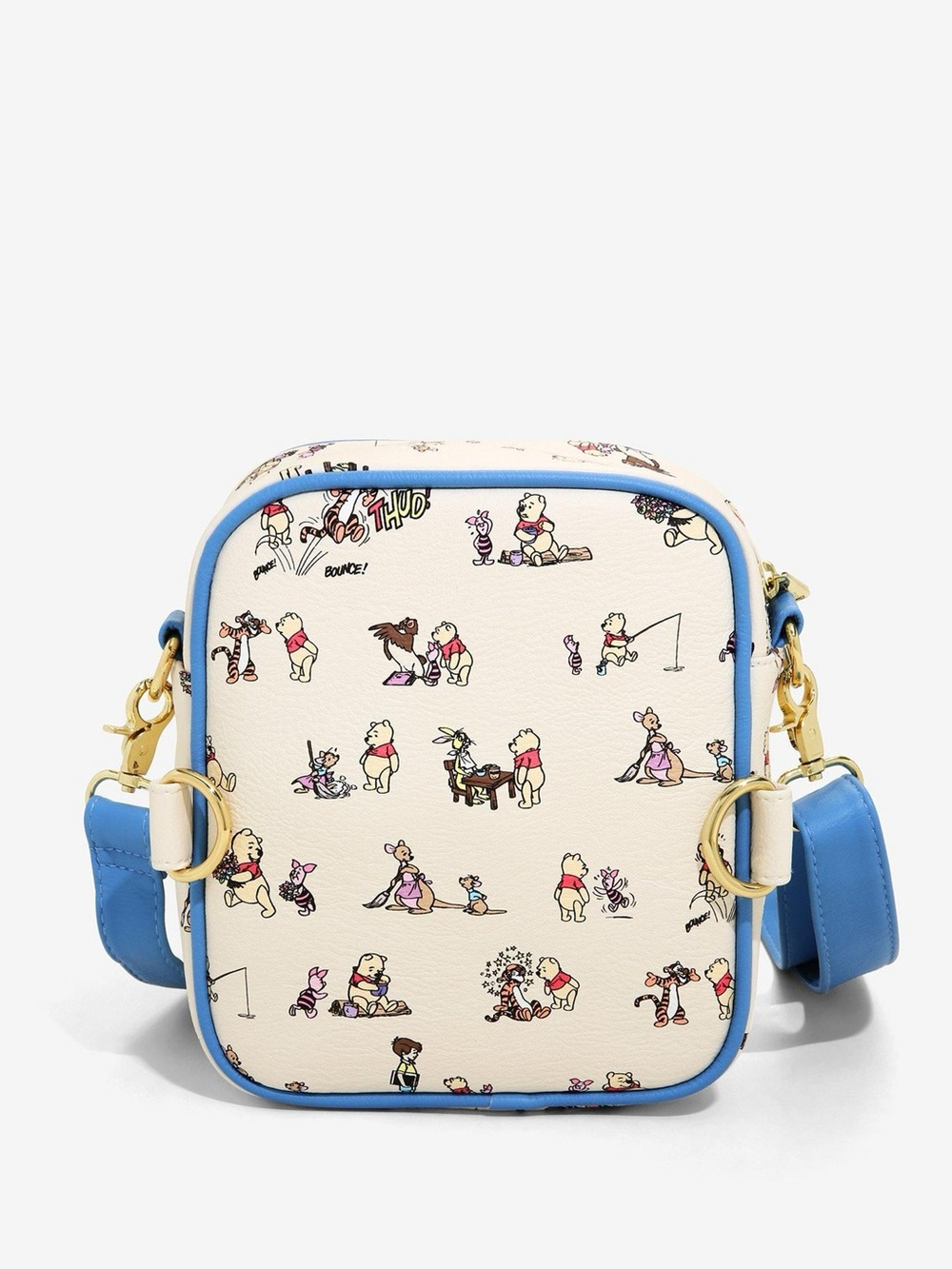 Loungefly Disney Winnie the Pooh Allover Print Crossbody Bag BoxLunch Exclusive - Picture 3 of 7